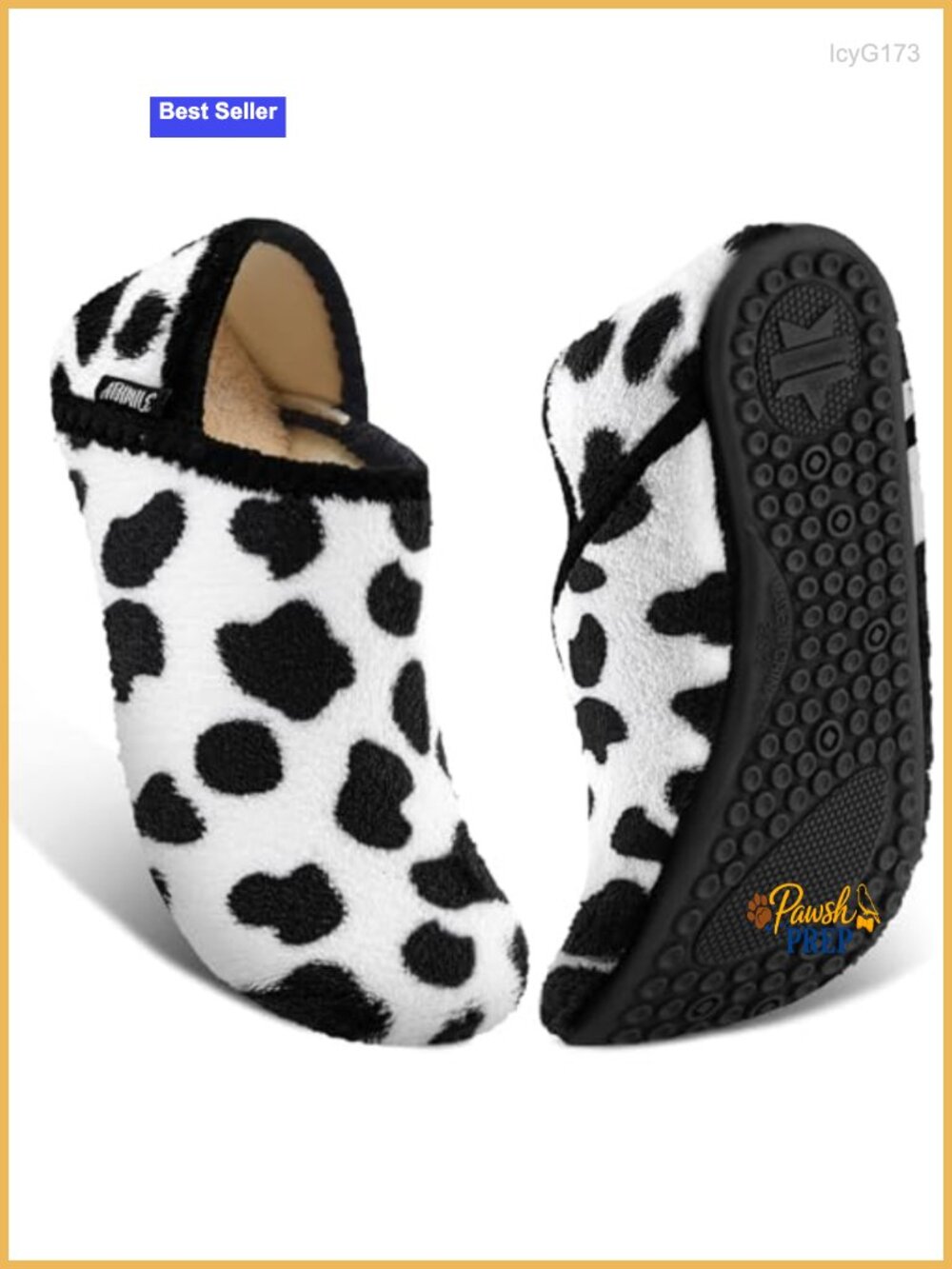House Slippers Indoor Barefoot Soft Furry Slip On Cozy Comfy Machine Washable